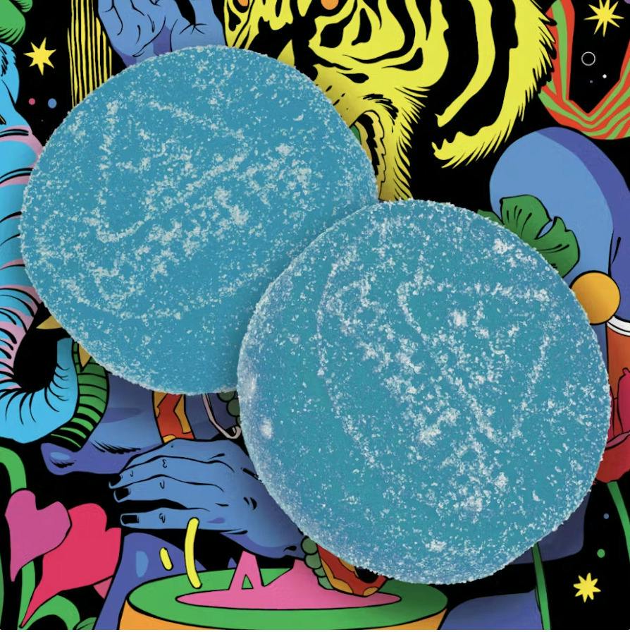 Blazing Blue Raspberry Gummies | Gummies | 20pk | 5mg/ea at Bleaf Wellness Centre