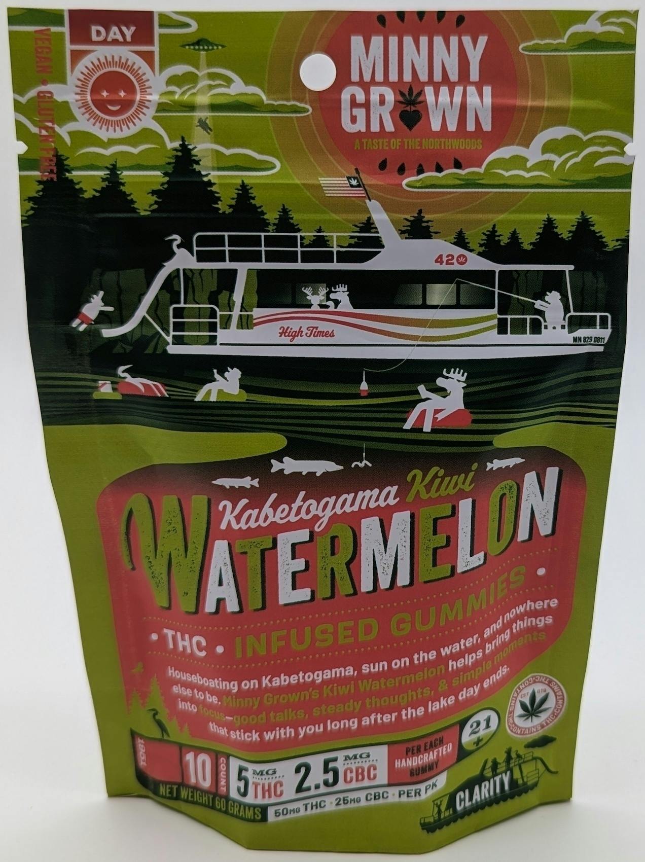 Kabetogama Kiwi Watermelon | Gummies | 10pk | 5mg/ea
