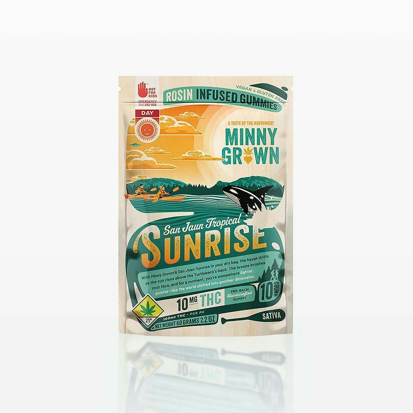 San Juan Tropical Sunrise | Gummies | 10pk | 10mg/ea