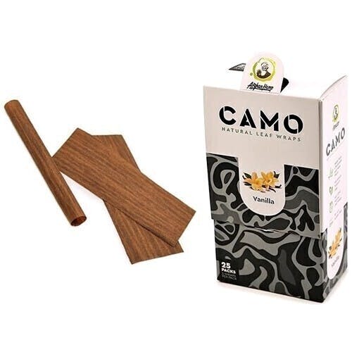 Camo Natural Leaf Wrap - Vanilla | Accessories at The Ryvanta