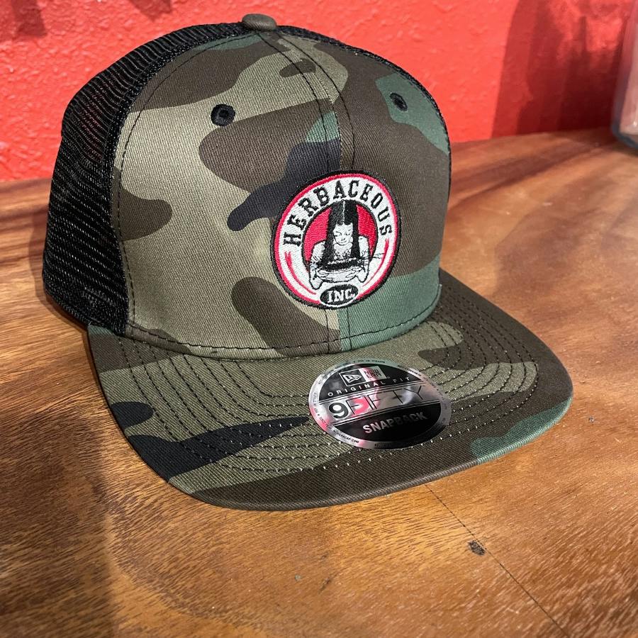 Herbaceous Flat Brim Hat | Apparel
