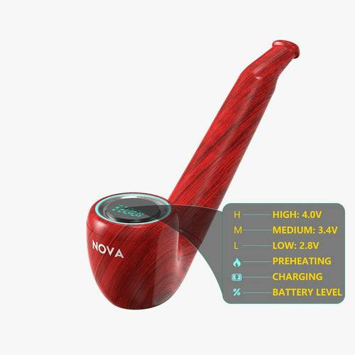 Pipe Pro - 510 Battery - Red Wood | Accessories
