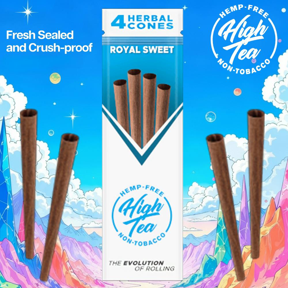 High Tea - Pre Rolled Sweet Cones (4pk) | Accessories