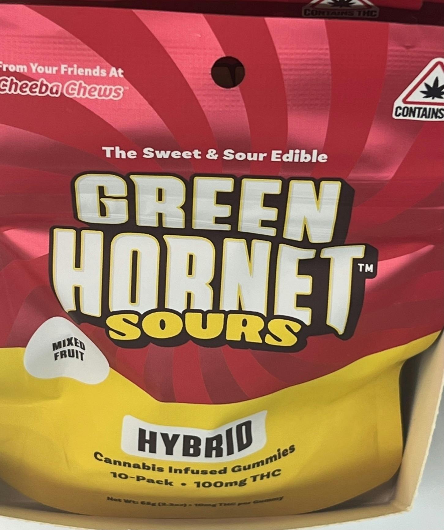 Sour Mixed Fruit Gummies | Gummies | 20pk | 100mg/ea