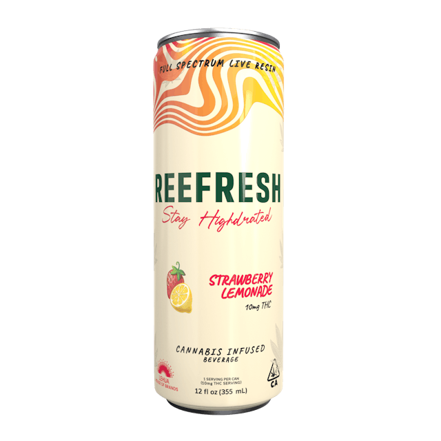 Strawberry Lemonade | Non-carbonated | 10mg | 12fl oz at Hot Box Dispensary