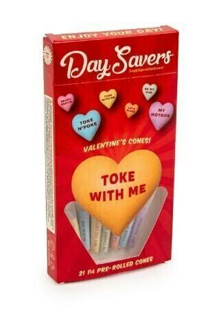 Valentine's Cones - One Size - 21 Pack | Accessories