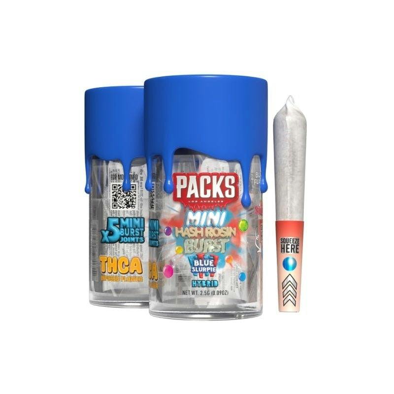 Blue Slurpie | Live Rosin Infused Minis | 0.5g each | 5pk
