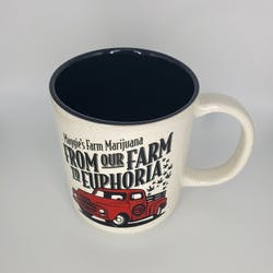 Maggie's Farm Speckled Coffee Mug Truck Logo | Accessories