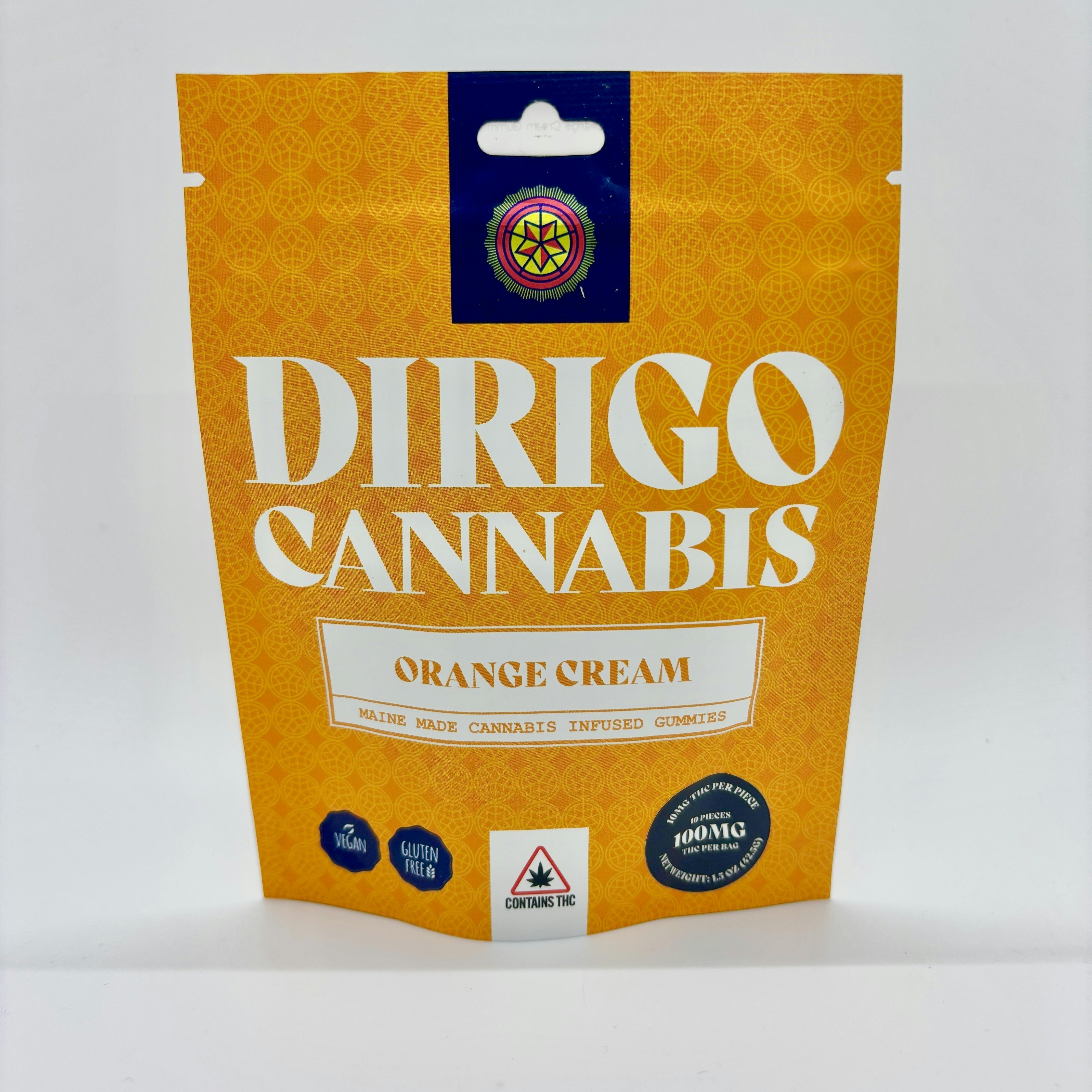 100mg Mango Gummies | Dirigo Cannabis | Gummies | 10pk | 10mg/ea