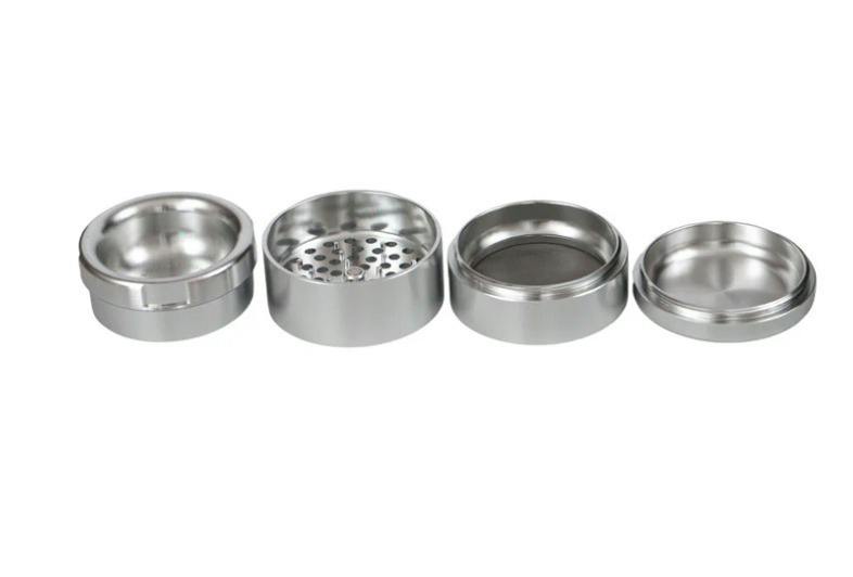 STACHE Grynder 4pc NYAG: Silver | Grinders