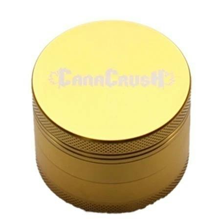 CanaCrush 2.5" 4 Piece Grinder Gold | Grinders