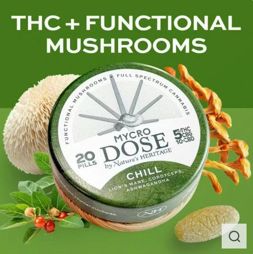 Mycro Dose Chill Full Spectrum Tablets 2:1:1 | 20pk | 4.83mg/ea
