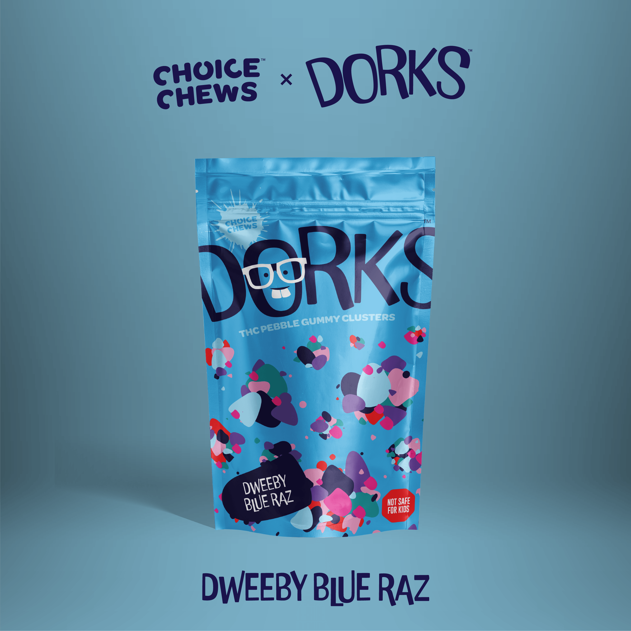 Nerd Berry Dorks | Gummies | 200mg/ea