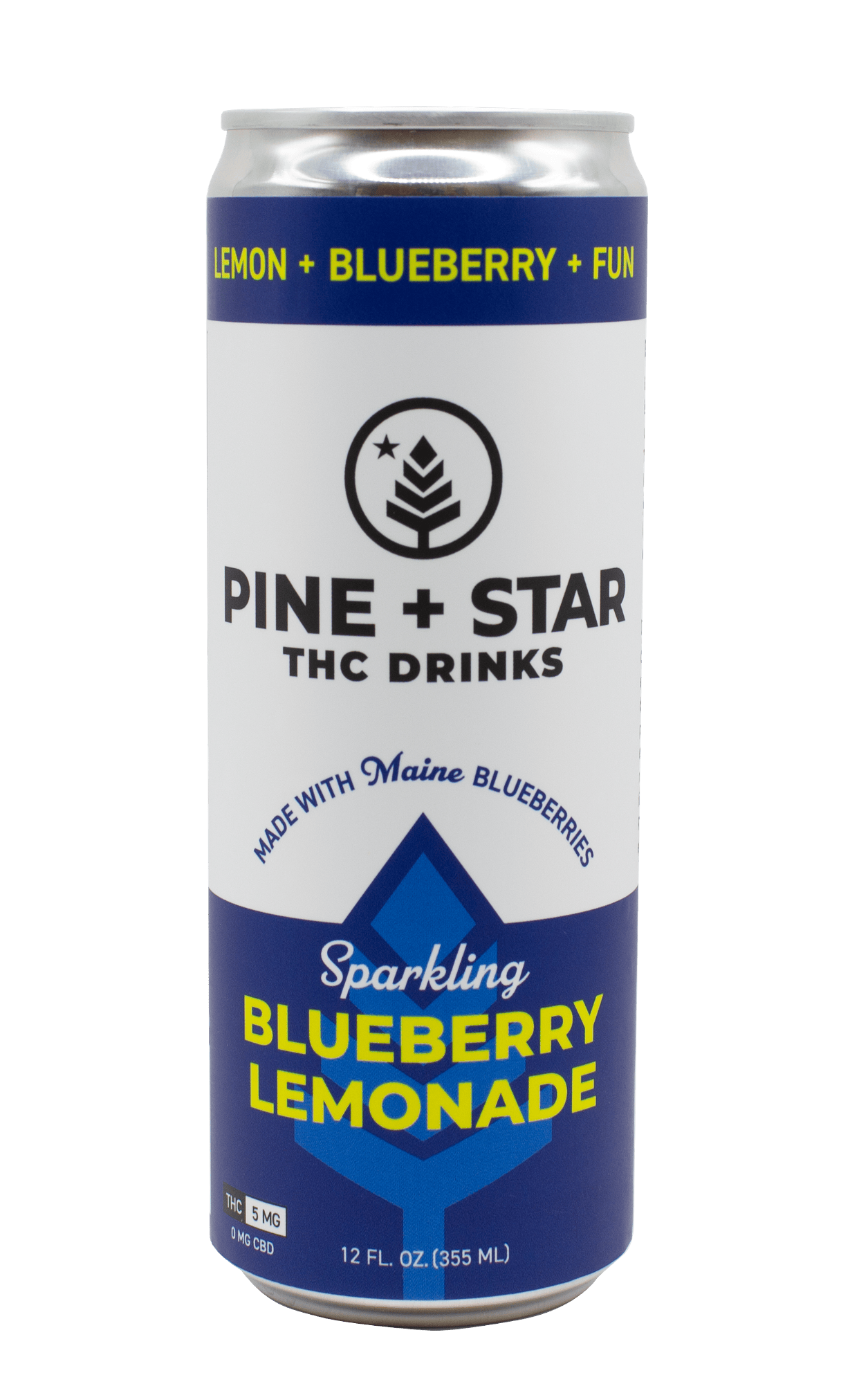 Blueberry Lemon | Non-carbonated | 5mg | 355ml