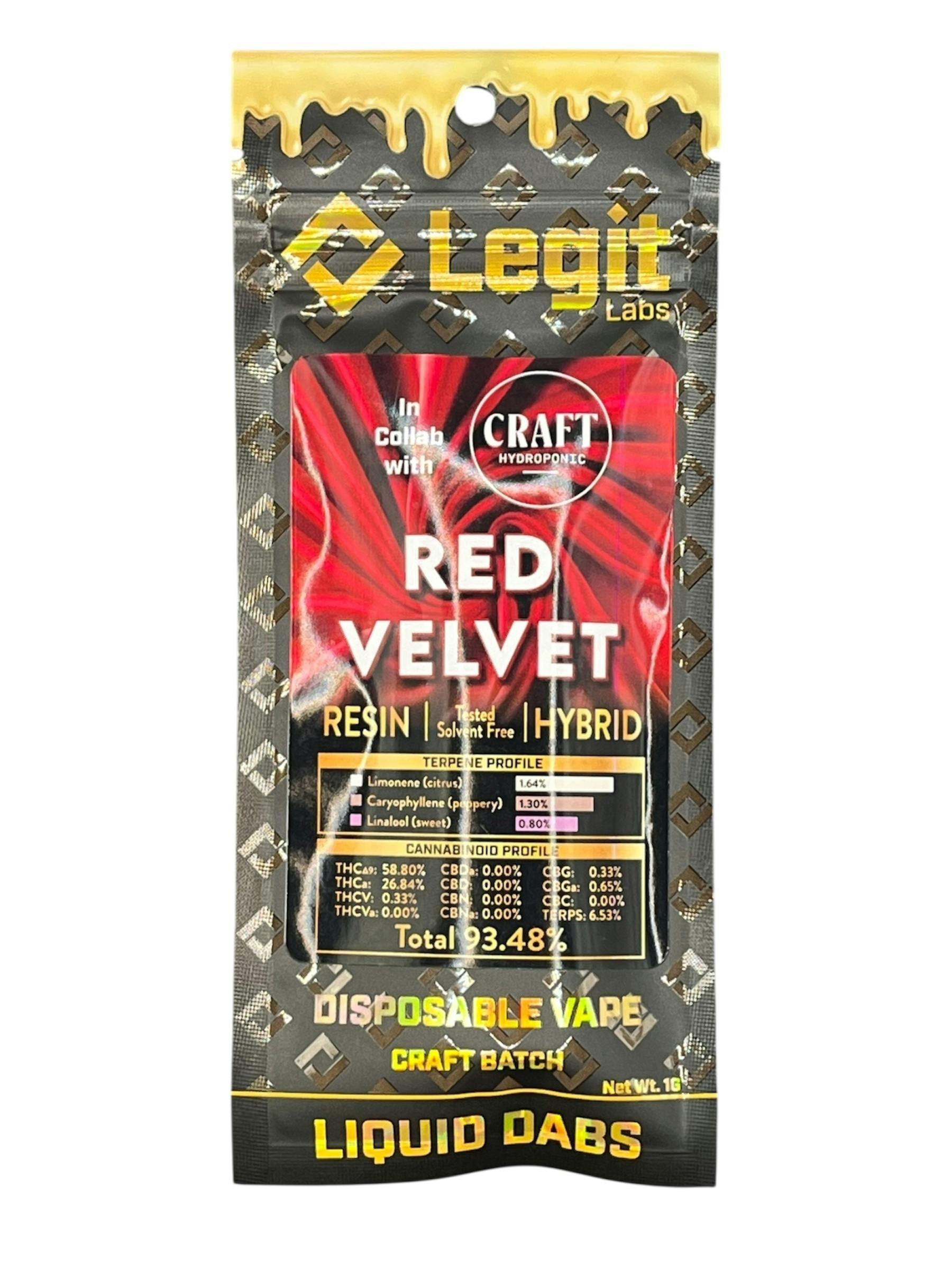 red velvet | Disposable | 1g