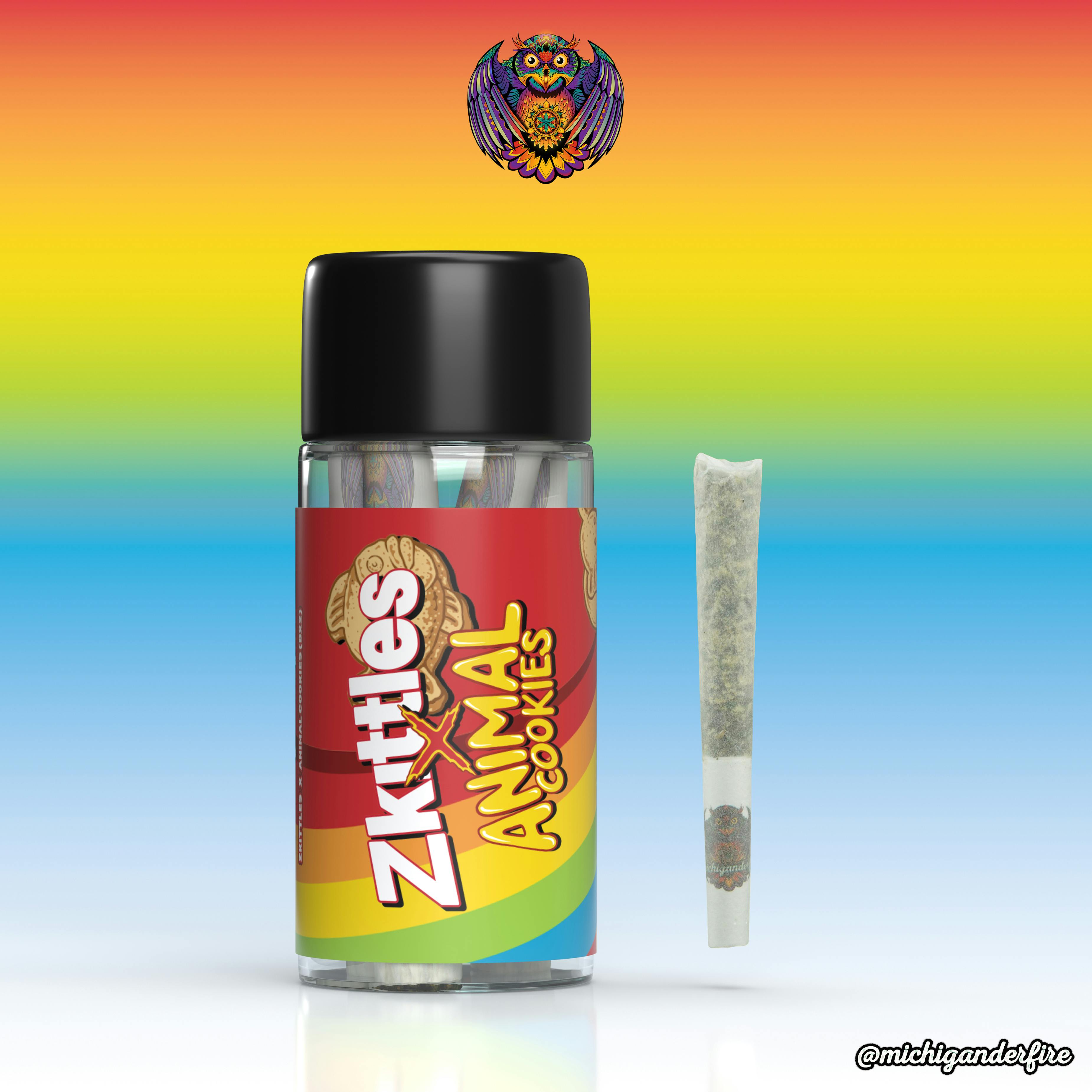 Zkittles x Animal Cookies | Minis | .5g ea | 5pk