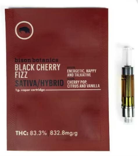 Black Cherry Fizz | Cartridge | 1g at Just Breathe Finger Lakes