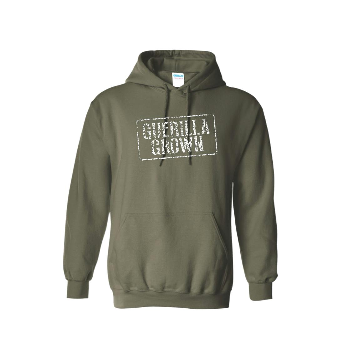 Guerilla Grown Hoodies | Green - Medium | Apparel