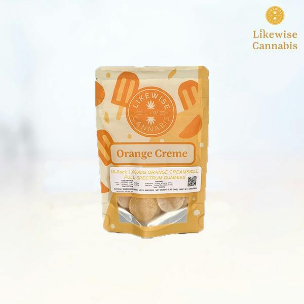 Orange Cream Gummies | Gummies | 10pk | 100mg/ea