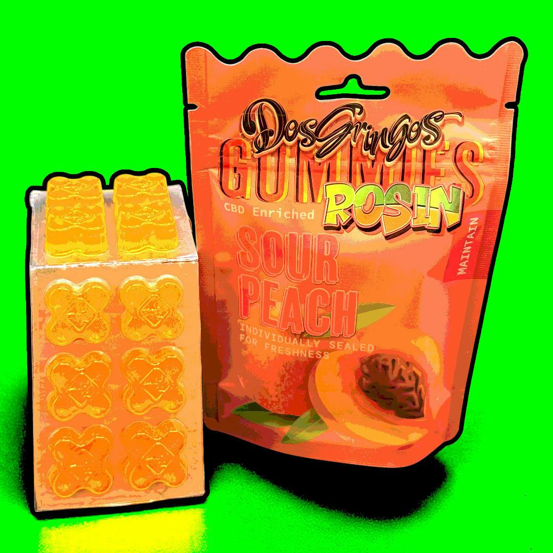 Sour Peach Maintain | Gummies | 10pk | 10mg/ea at Peace Pipe Cannabis & Trading Post