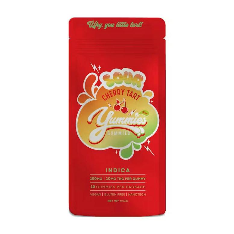 Sour Cherry Tart Gummies | Gummies | 10pk | 10mg/ea at The Grove Cannabis Dispensary Pahrump