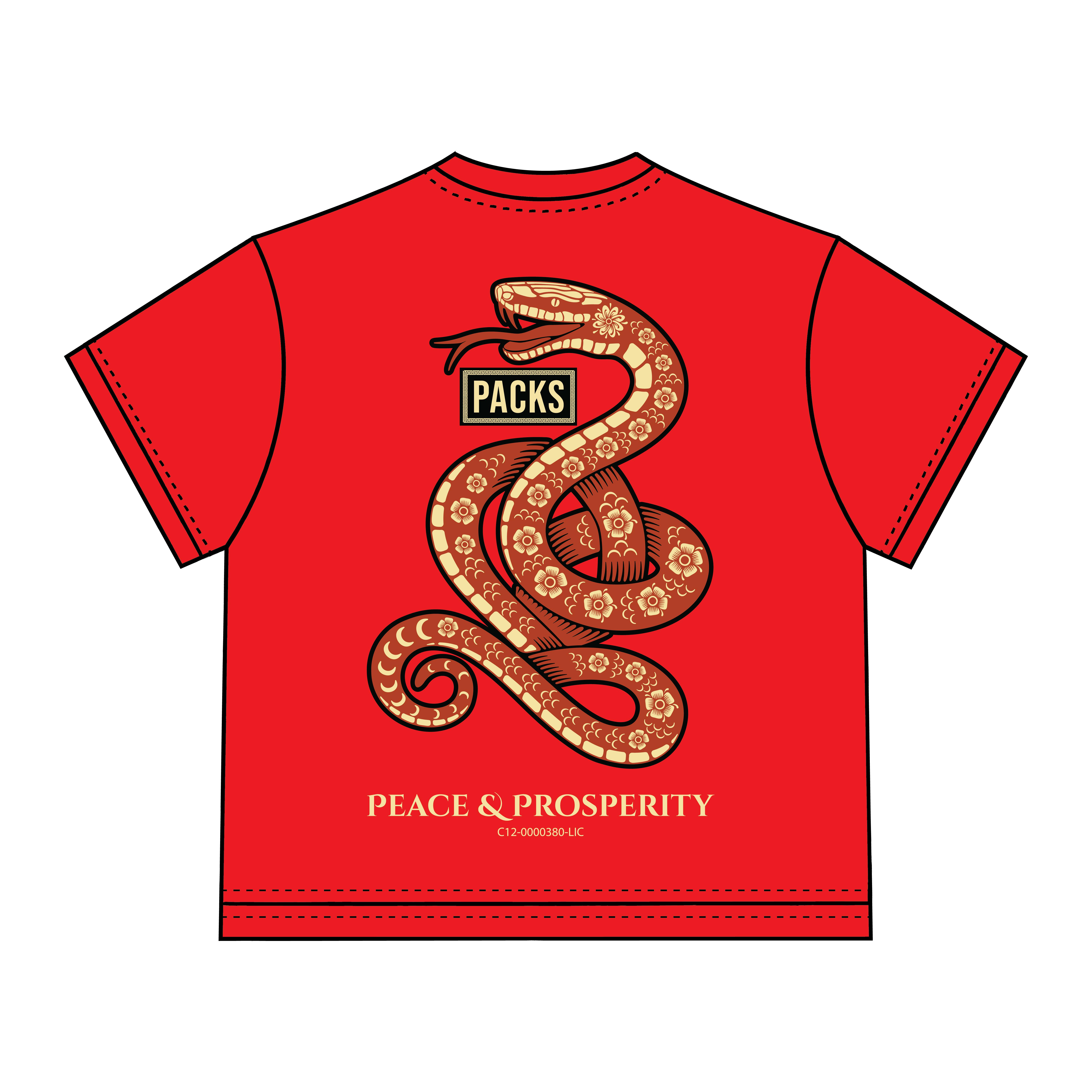 100PACKS - Lunar New Year - Shirt | Apparel