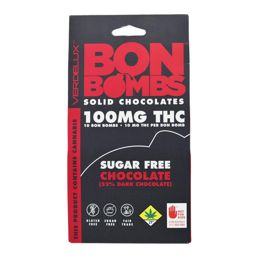 Sugar Free Dark Chocolate | Chocolates | 10pk | 10mg/ea