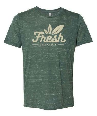 Fresh | Unisex Tee | Green Marble | L | Apparel by Fresh