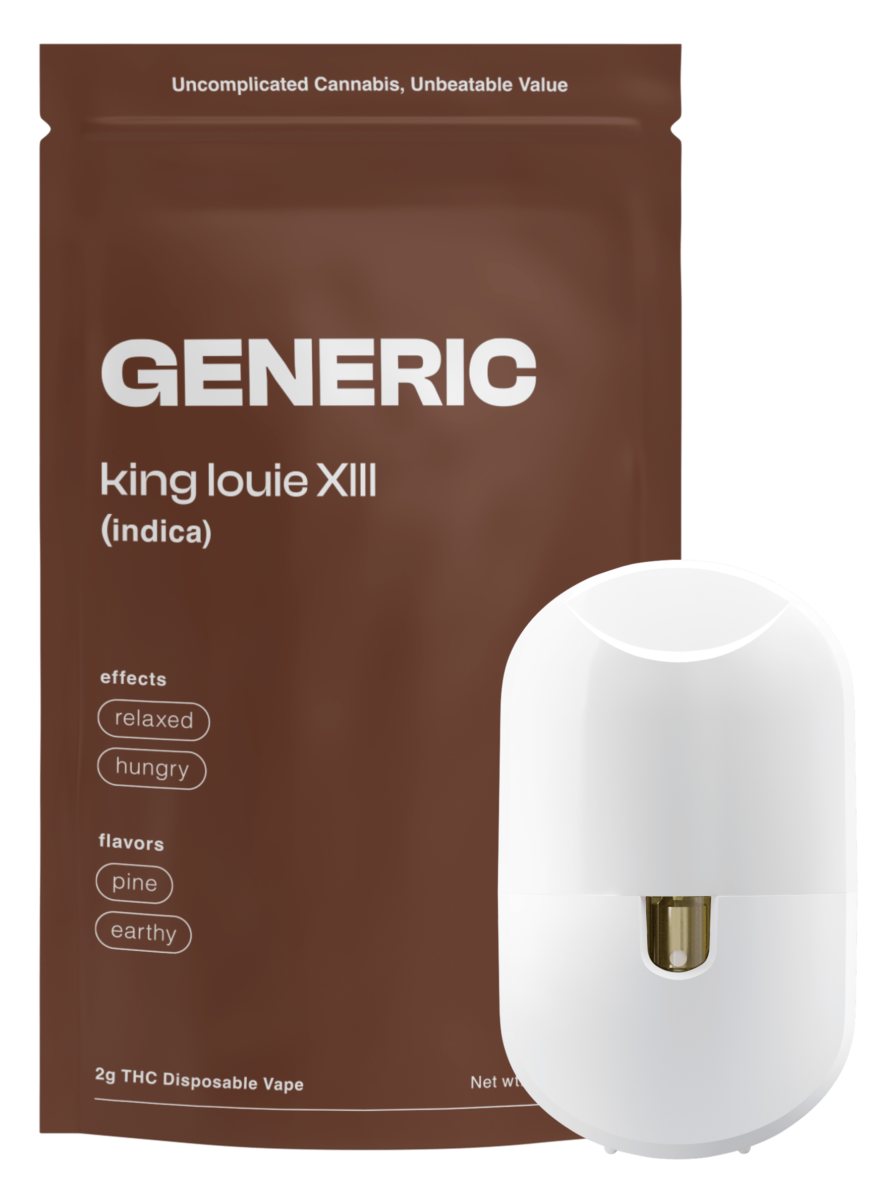 King Louie XIII | Disposable | 2g by GENERIC