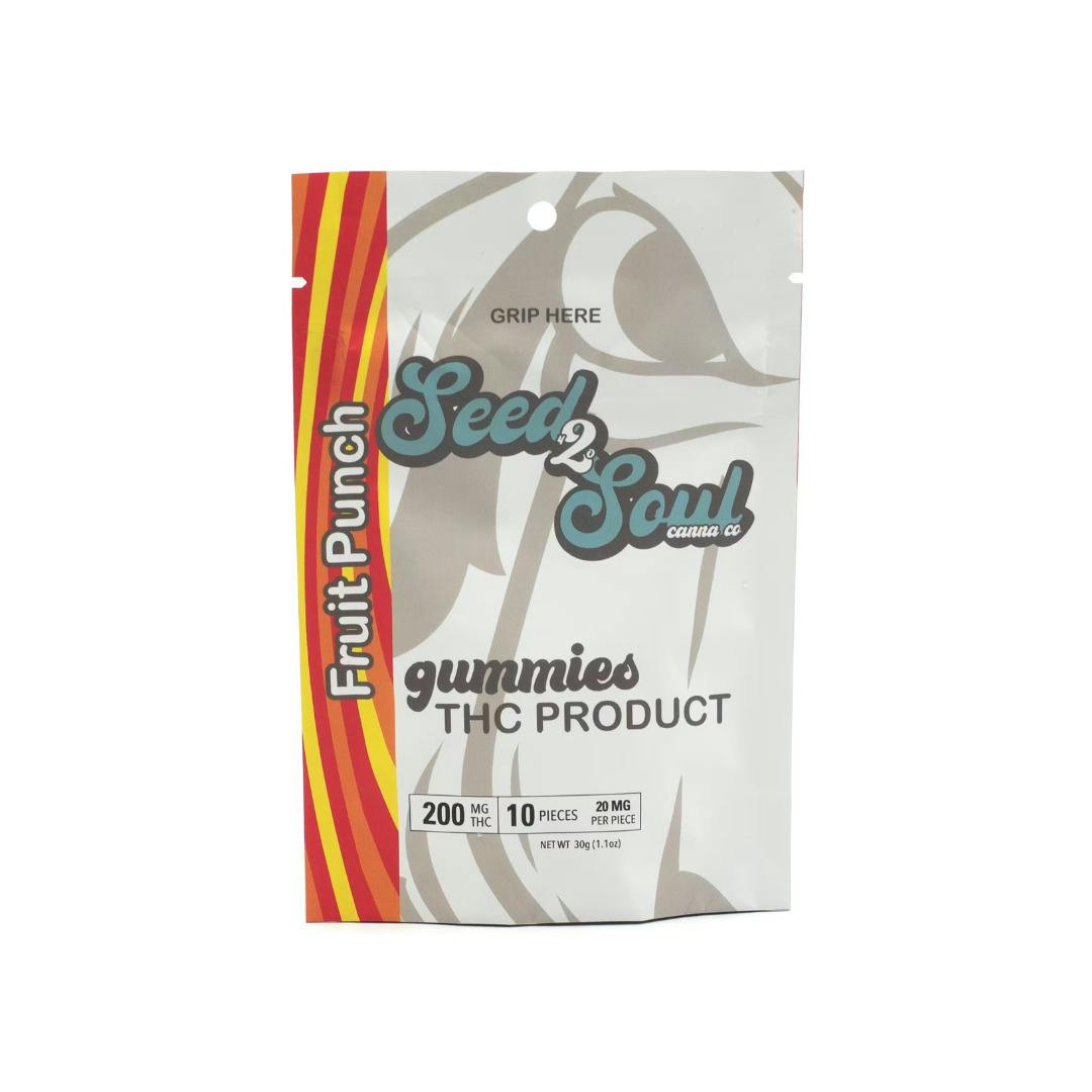 Fruit Punch Gummies | Gummies | 10pk | 20mg/ea