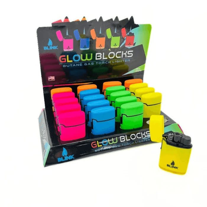 Blink Torch Gas Windproof Block Lighters Display | Accessories