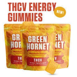 THCV Energy | Gummies | 10pk | 10.43mg/ea by Green Hornet