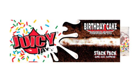 Juicy Jays | Birthday Cake Rolling Papers with Tips | 40 pk | Accessories