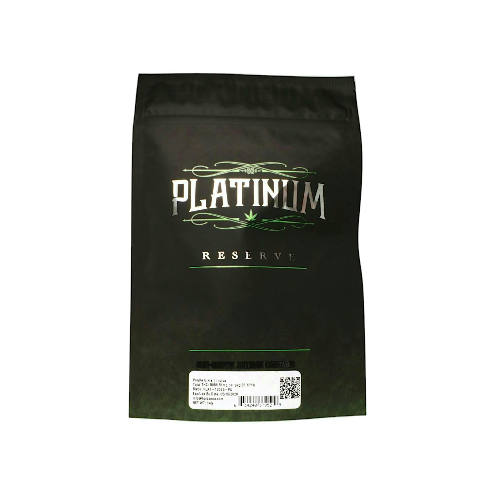 Purple Urkle | Big Buds | 14g by Platinum Reserve