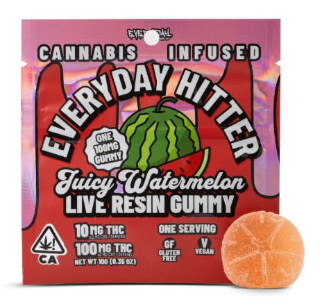 Everyday Hitter - Watermelon - Gummies - 1pc - 100mg — /ea