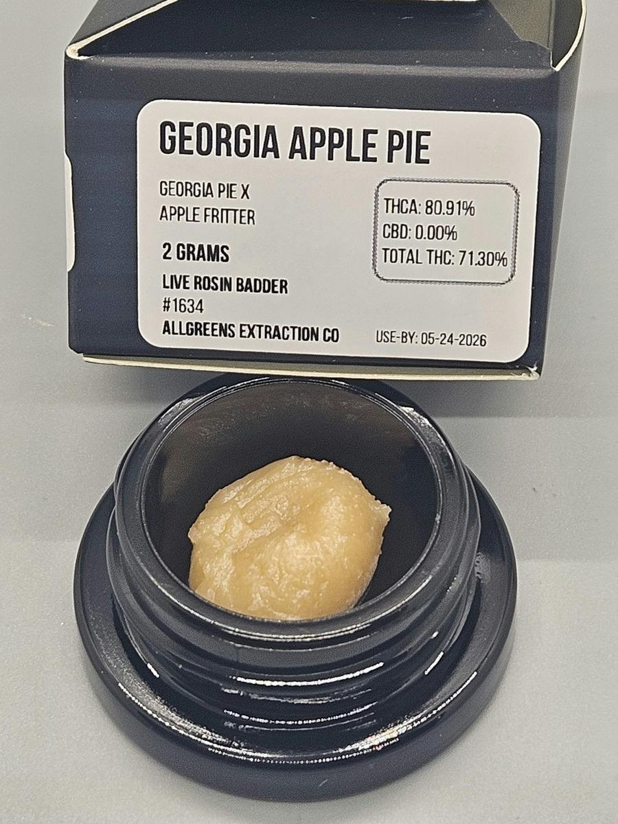 Georgia Apple Pie | Solventless | Rosin | 2g