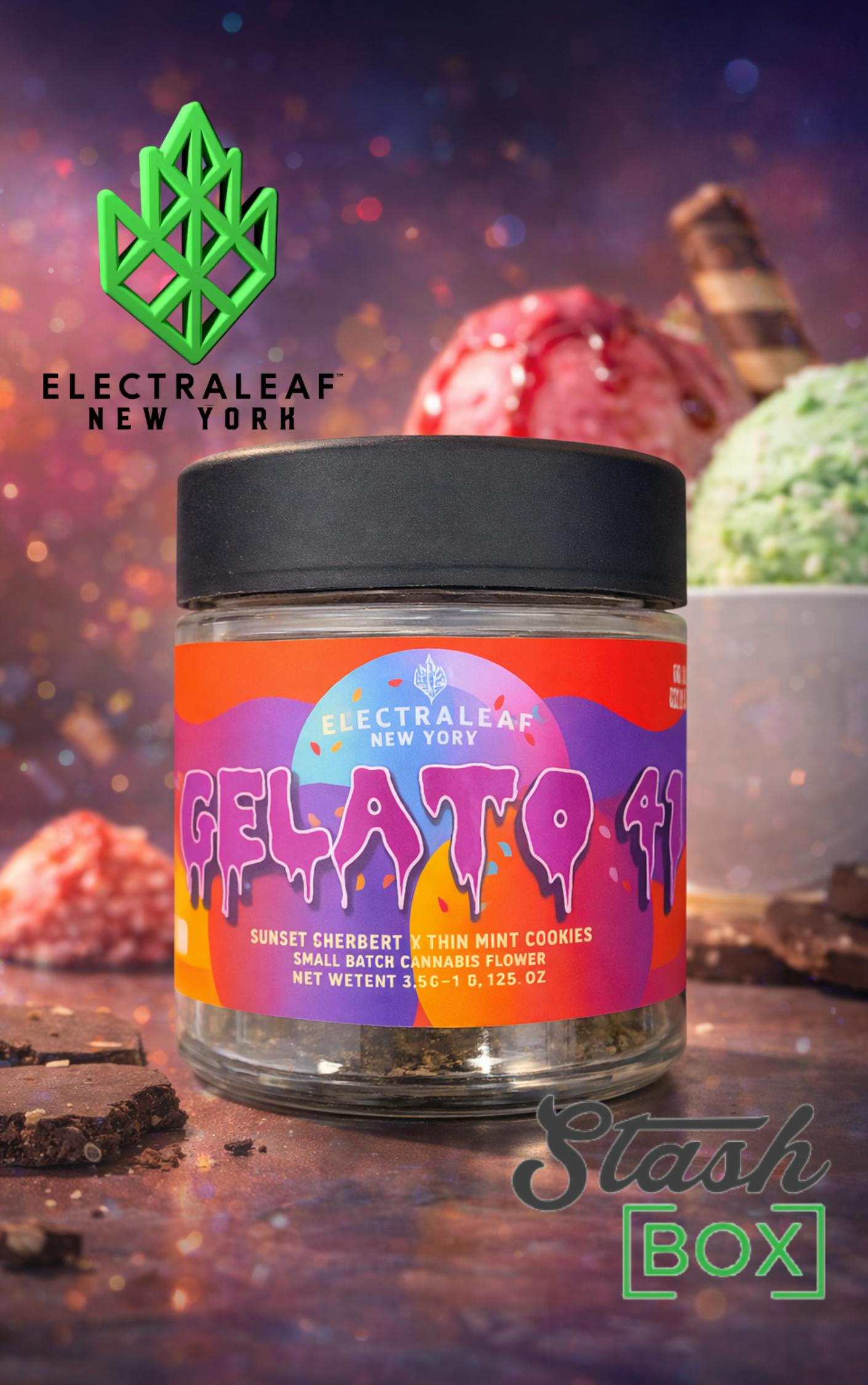 Gelato 41 | Big Buds | 3.5g by ElectraLeaf