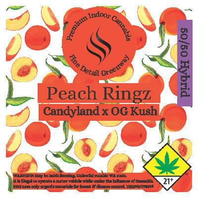 Peach Ringz | Minis | 0.5g ea | 7pk