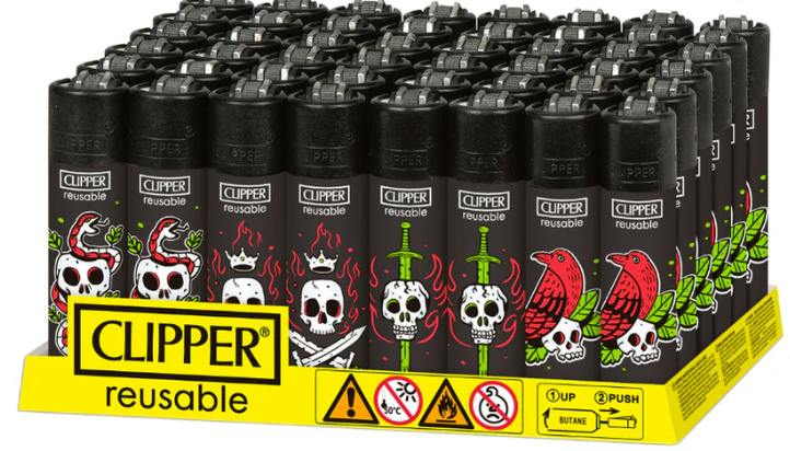 Clipper Tattoo Skulls Lighters | Accessories