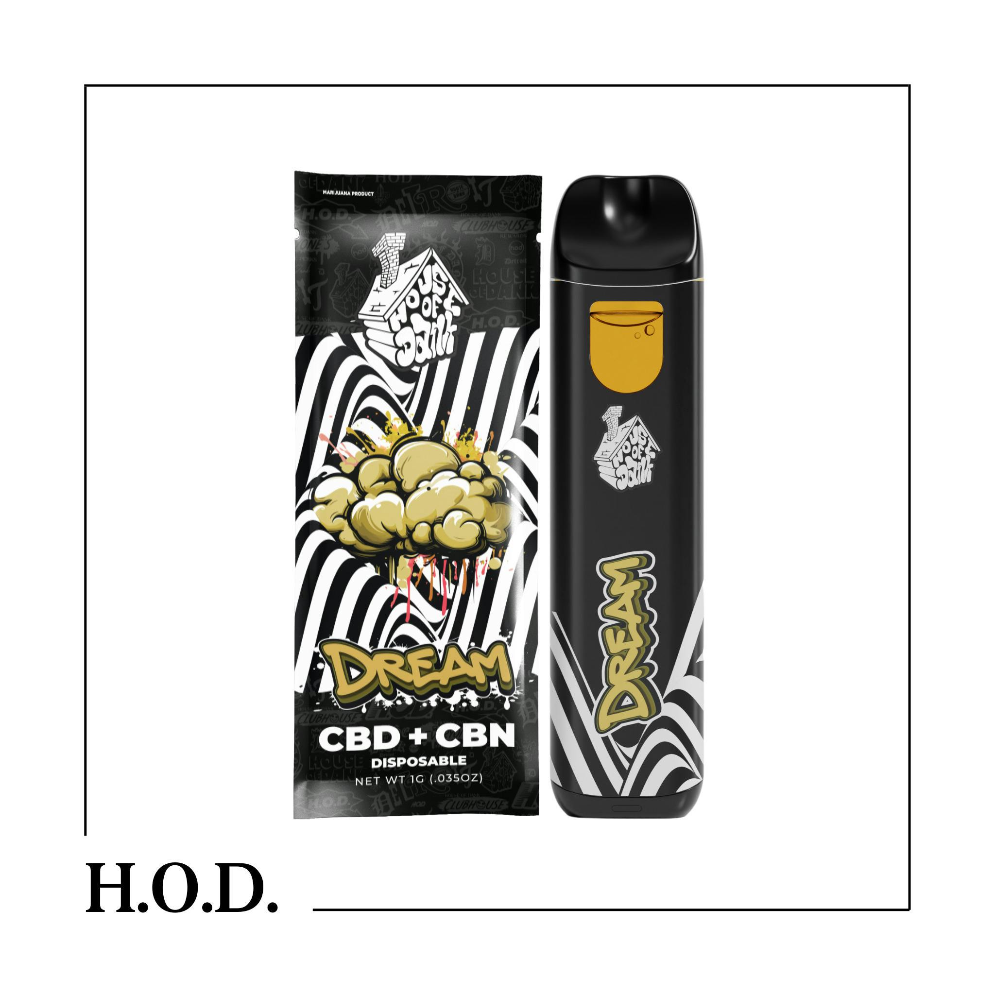 CBD + CBN Dream | Disposable | 1g by HOUSE OF DANK