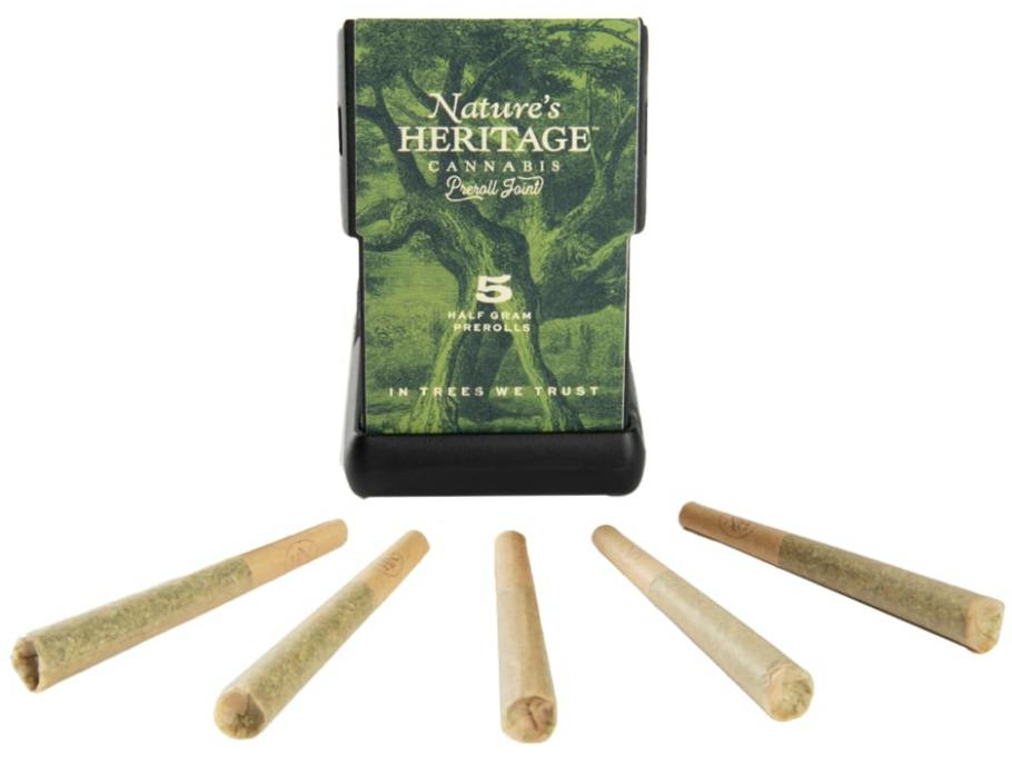ebony ivory | Joints | 0.5g | 5pk by Nature's Heritage