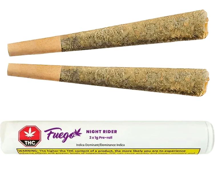 Night Rider | Infused Joints | 1g | 2pk