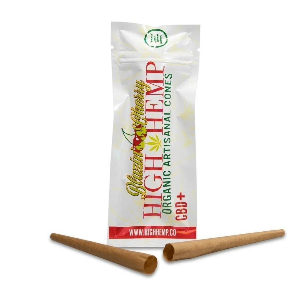Blazin Cherry Hemp Wraps · 2pack · High Hemp