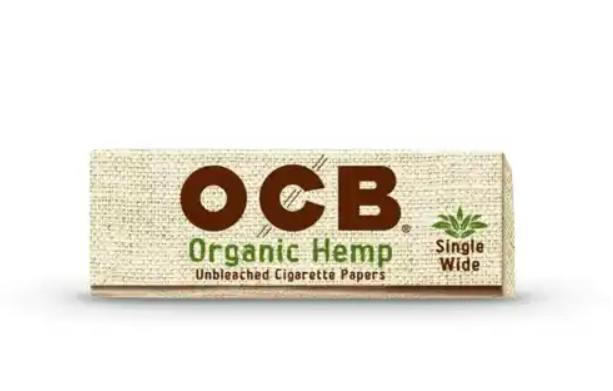 OCB Organic Hemp Single Wide Papers - Regular | Accessories