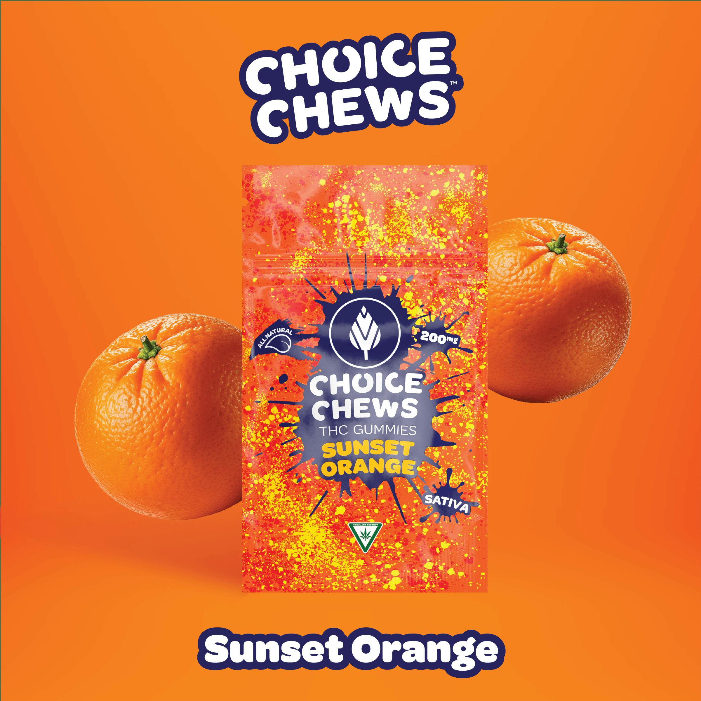 Sunset Orange | Gummies | 20pk | 200mg/ea