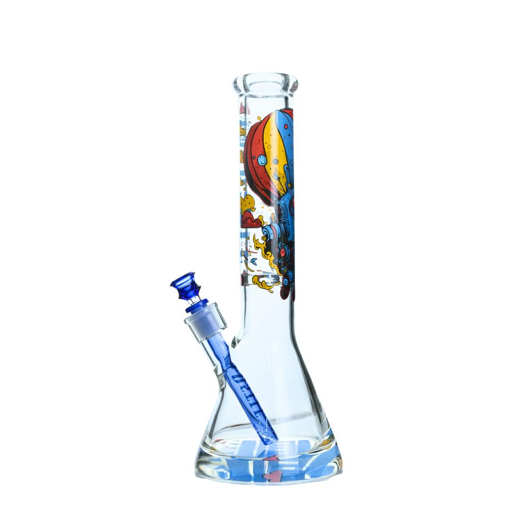 9mm Robot Glass Bong - 14" | Bongs