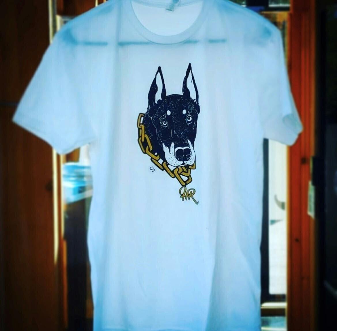 High Rollers - White Ax Tee Shirt - SMALL | Apparel | Shirts