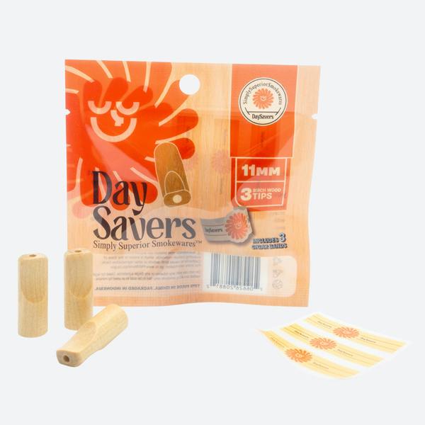 Natural Wood Tips - 11 mm, 3PK | Accessories