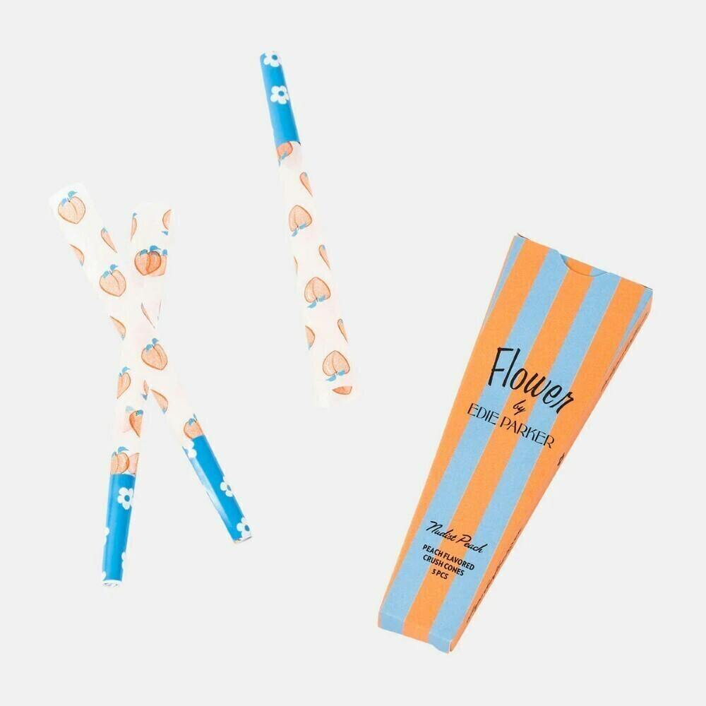 Edie Parker | Flavored Crush Cones | Nudist Peach | 3Pk | Accessories