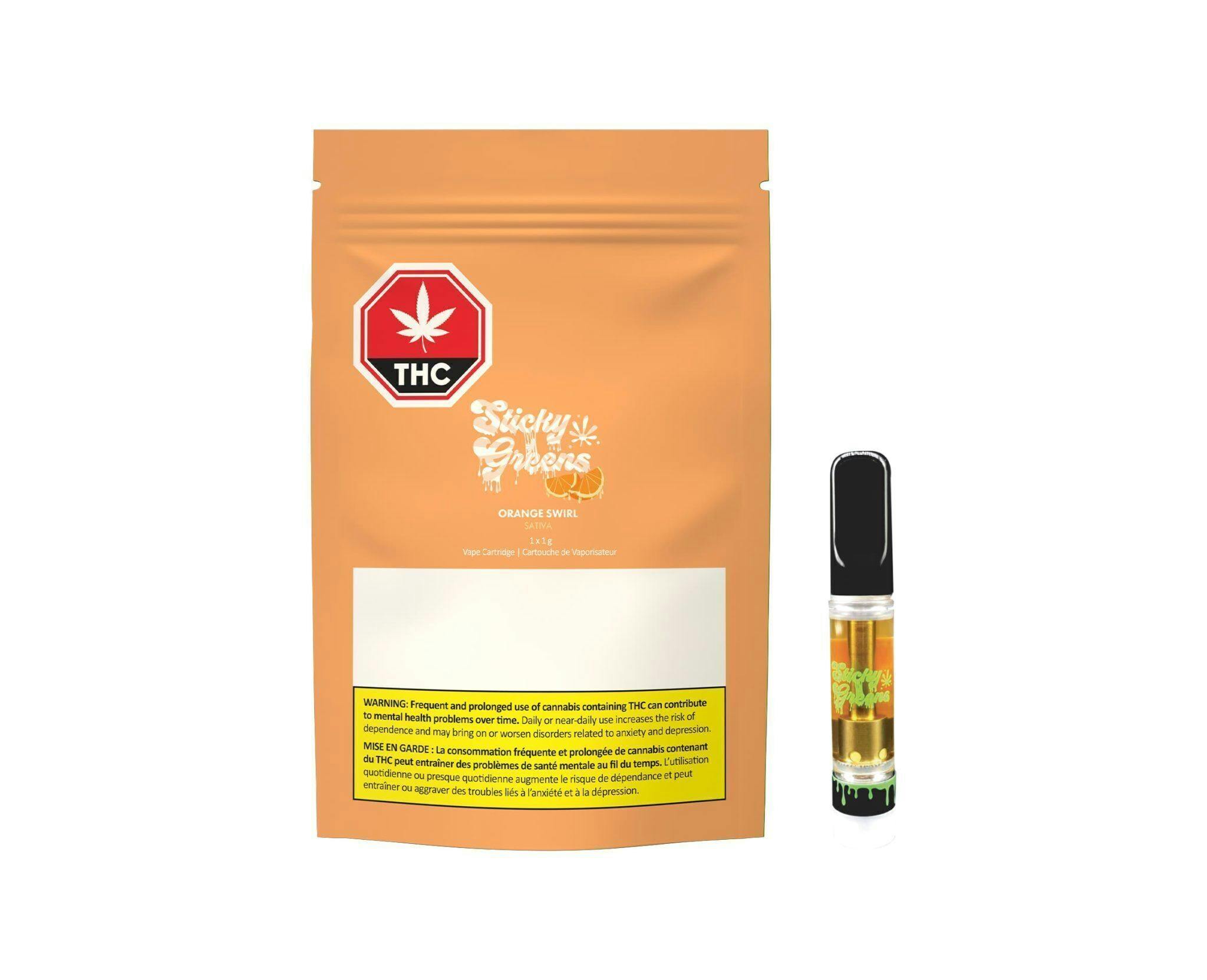Orange Swirl | Cartridge | 1g